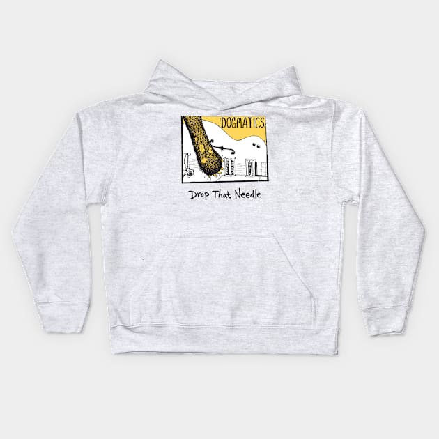 Drop That Needle Kids Hoodie by thedogmatics